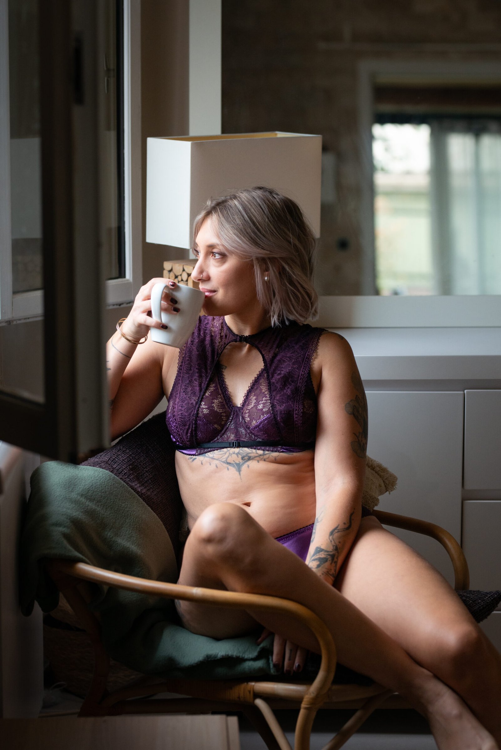 Parure Barbara Les Péchés de Sarah lingerie française